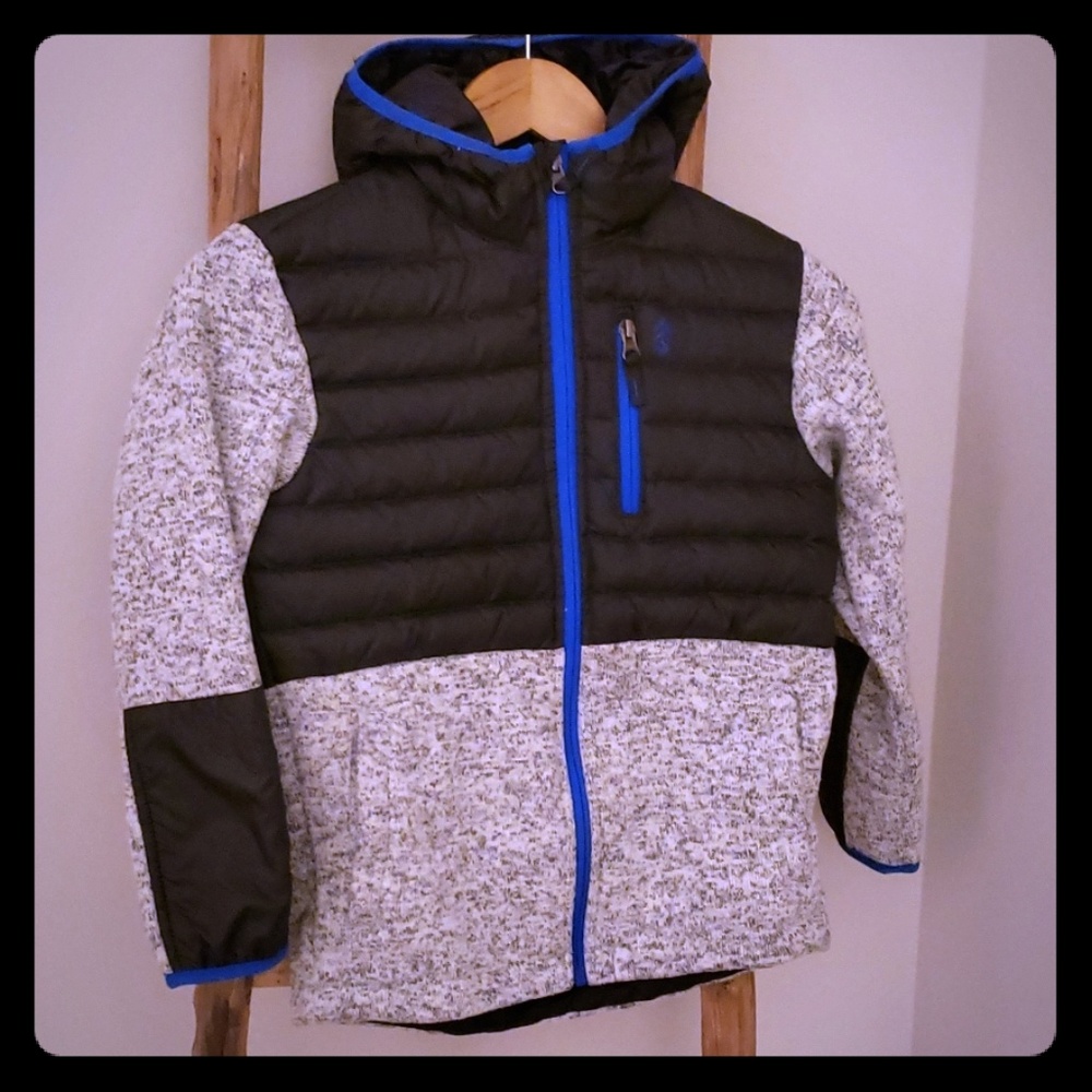 Free Country hooded puffy/fleece jacket